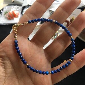 007 Lapis Lazuli Thin Bracelet